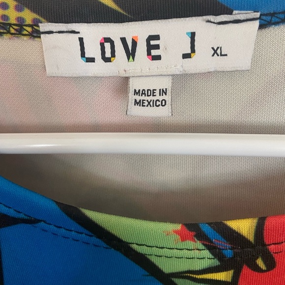 Love J Colorful Shirt size XL - Picture 6 of 10